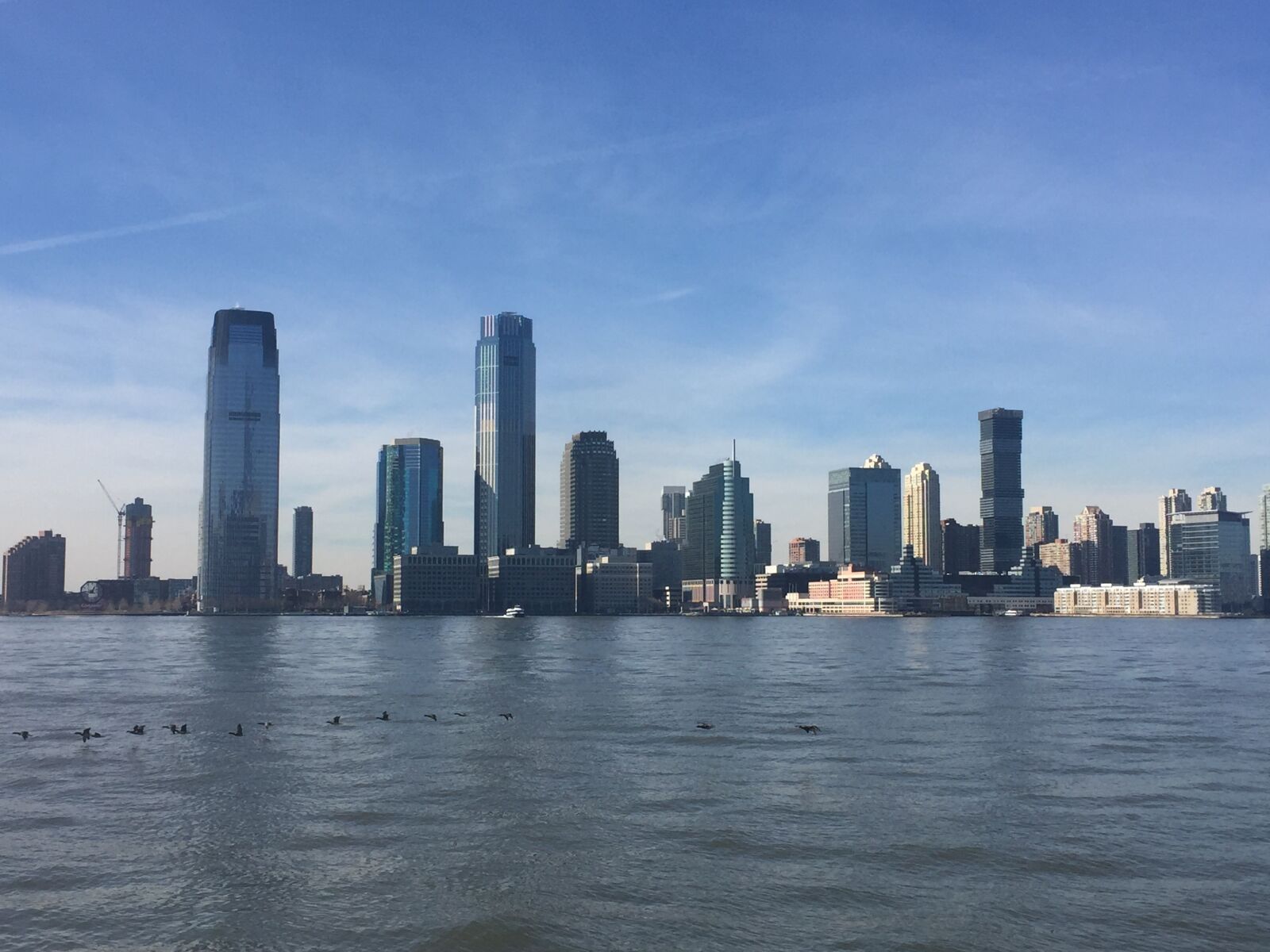 iPhone 6 back camera 4.15mm f/2.2 sample photo. Jersey city, hudson river photography