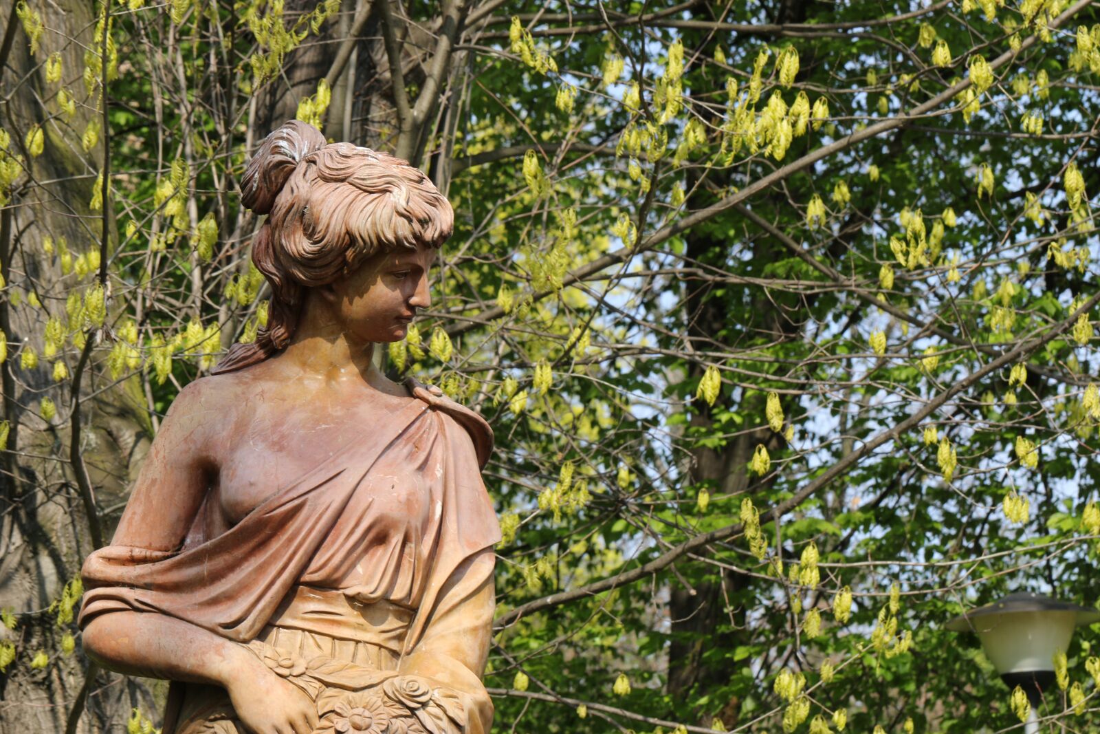Canon EOS 7D Mark II sample photo. Sculpture, park, the statue photography