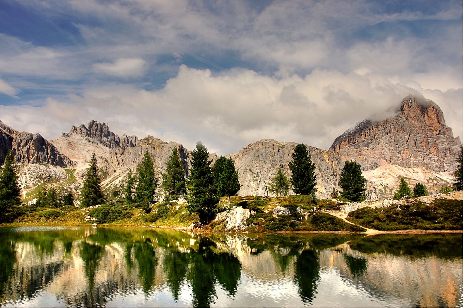 Nikon D40 sample photo. Tofana, dolomites, italy photography