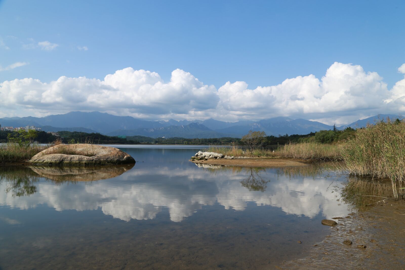 Canon EOS 6D + Canon EF 24-105mm F4L IS USM sample photo. Lake, reflections, reflect photography