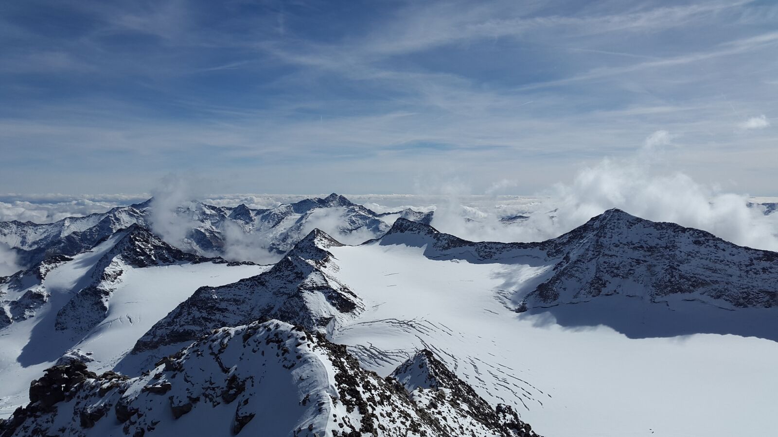 Samsung Galaxy Alpha sample photo. Ortlergruppe, mountains, alpine photography