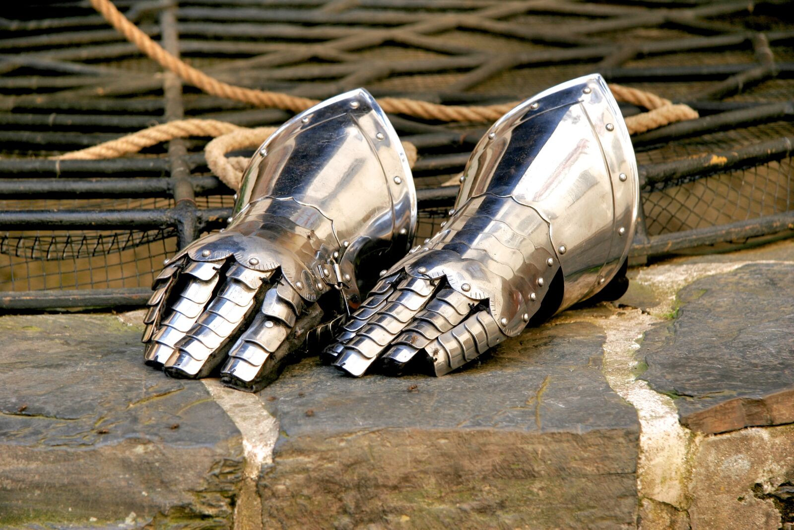 Canon EOS 20D sample photo. Knight, glove, armor photography