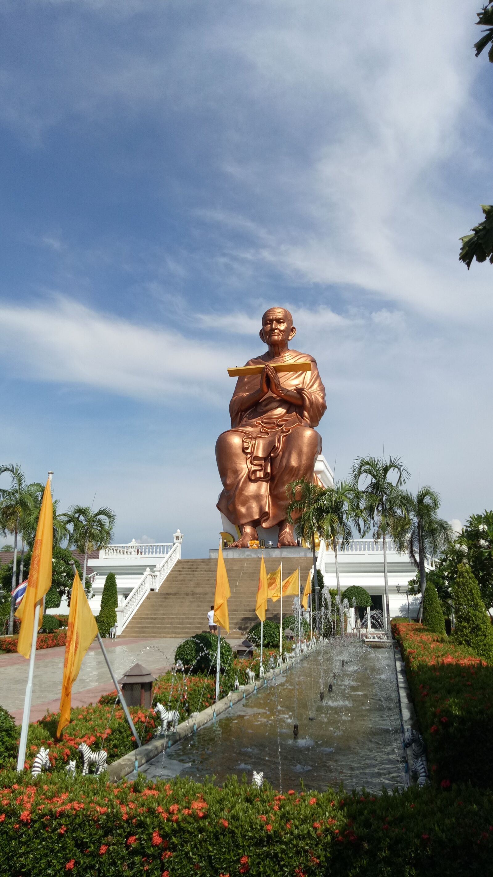 OPPO A1601 sample photo. Temple church, sam khok photography