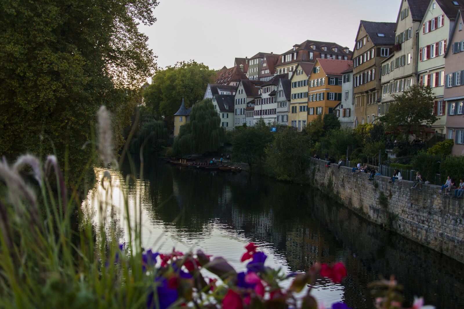 Nikon D3200 sample photo. Tübingen, neckar, river photography