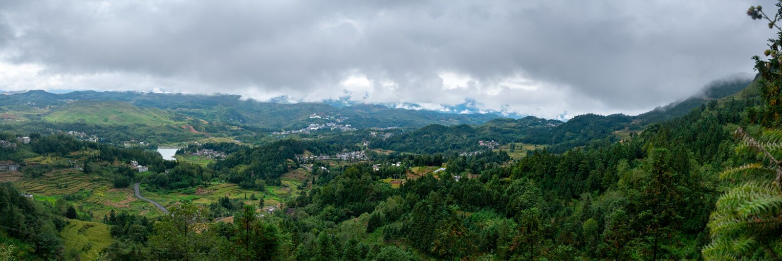Nikon D3400 sample photo. Mountain, cloud, forest photography