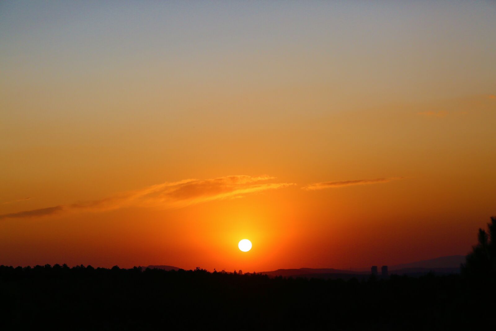 Canon EF 24-105mm F4L IS USM sample photo. Sunset, in the evening photography