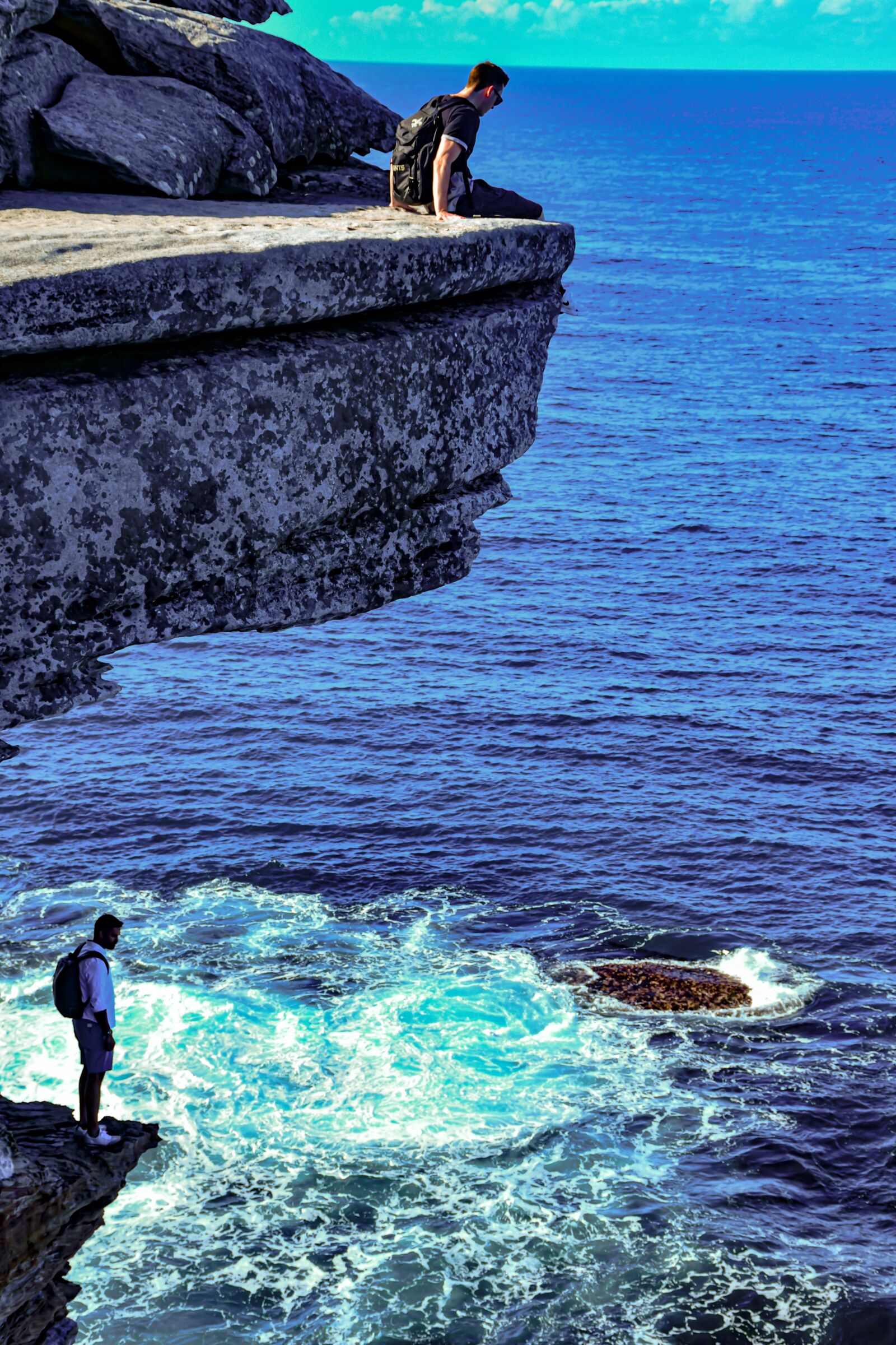 Nikon D7500 sample photo. Rocky shore, shore cliff photography