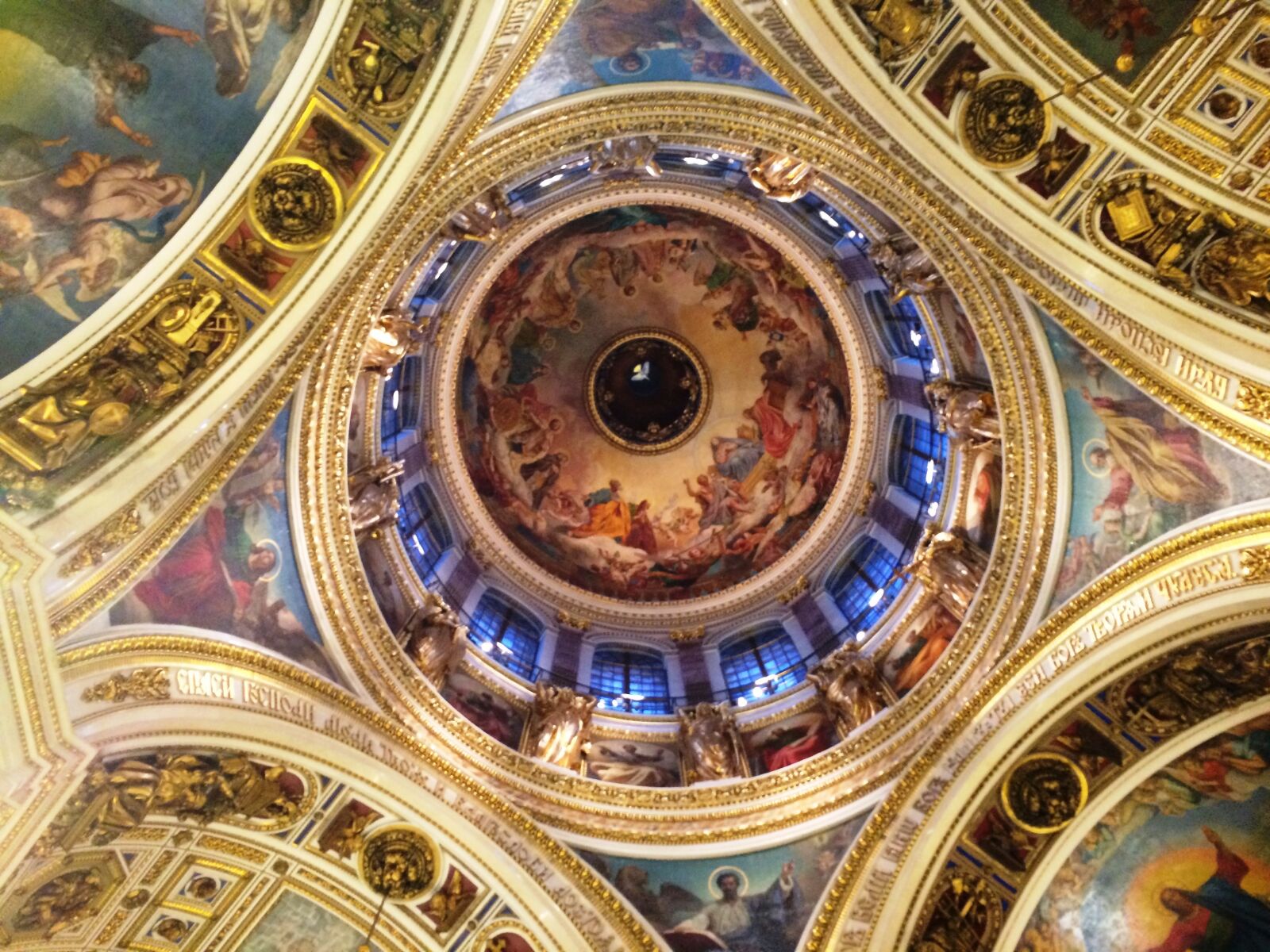 iPhone 5s back camera 4.12mm f/2.2 sample photo. St petersburg, church, painting photography