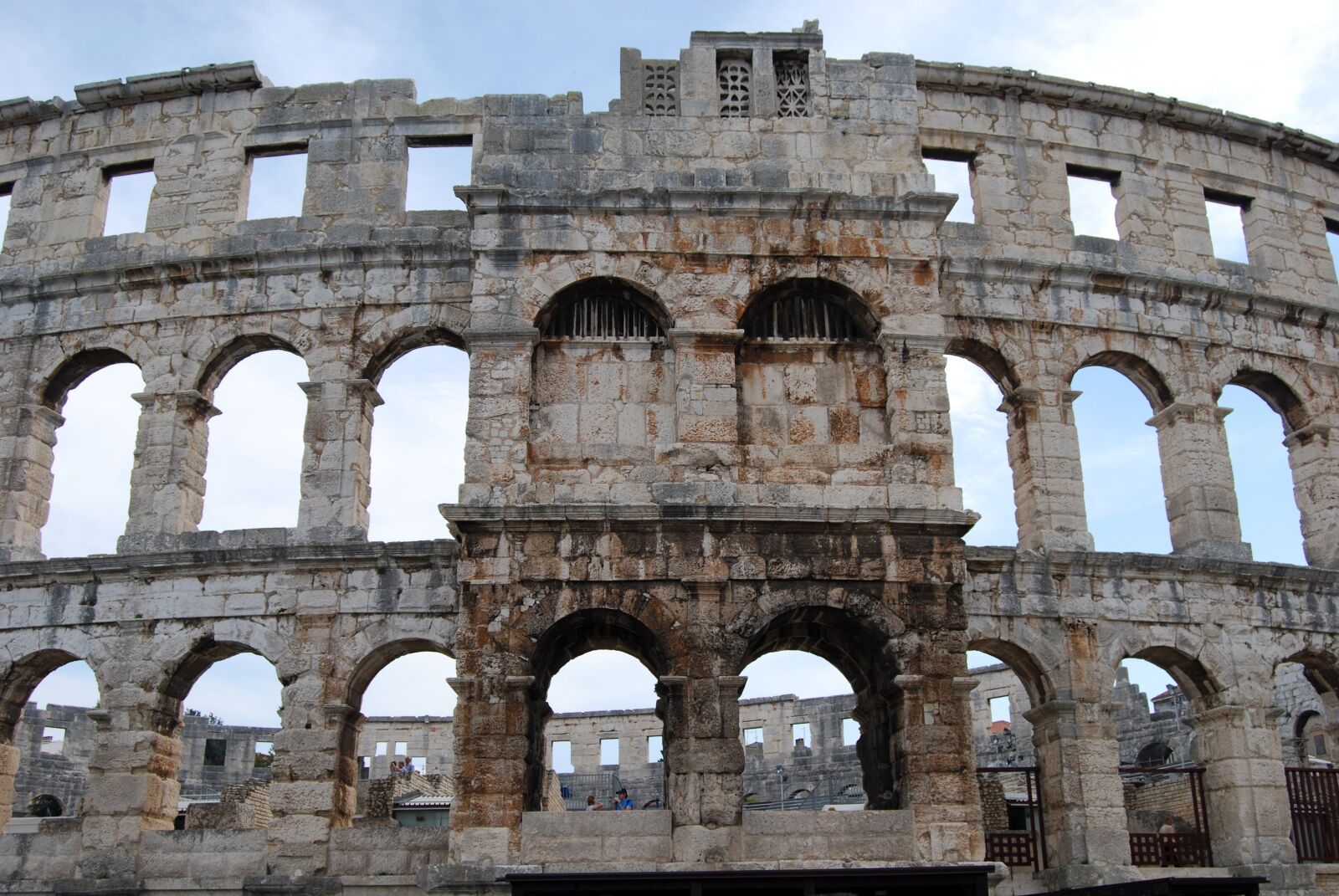 Nikon D40X sample photo. The coliseum, pula, pula photography