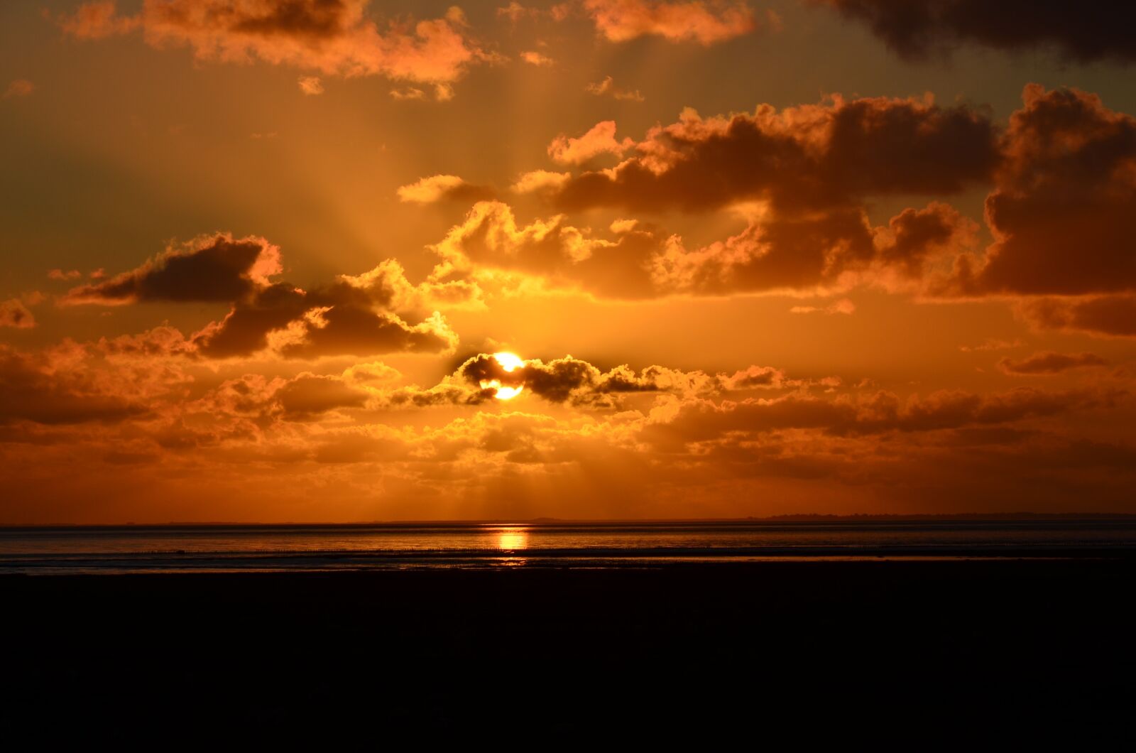 Nikon D5100 sample photo. Sunset, sea, water photography