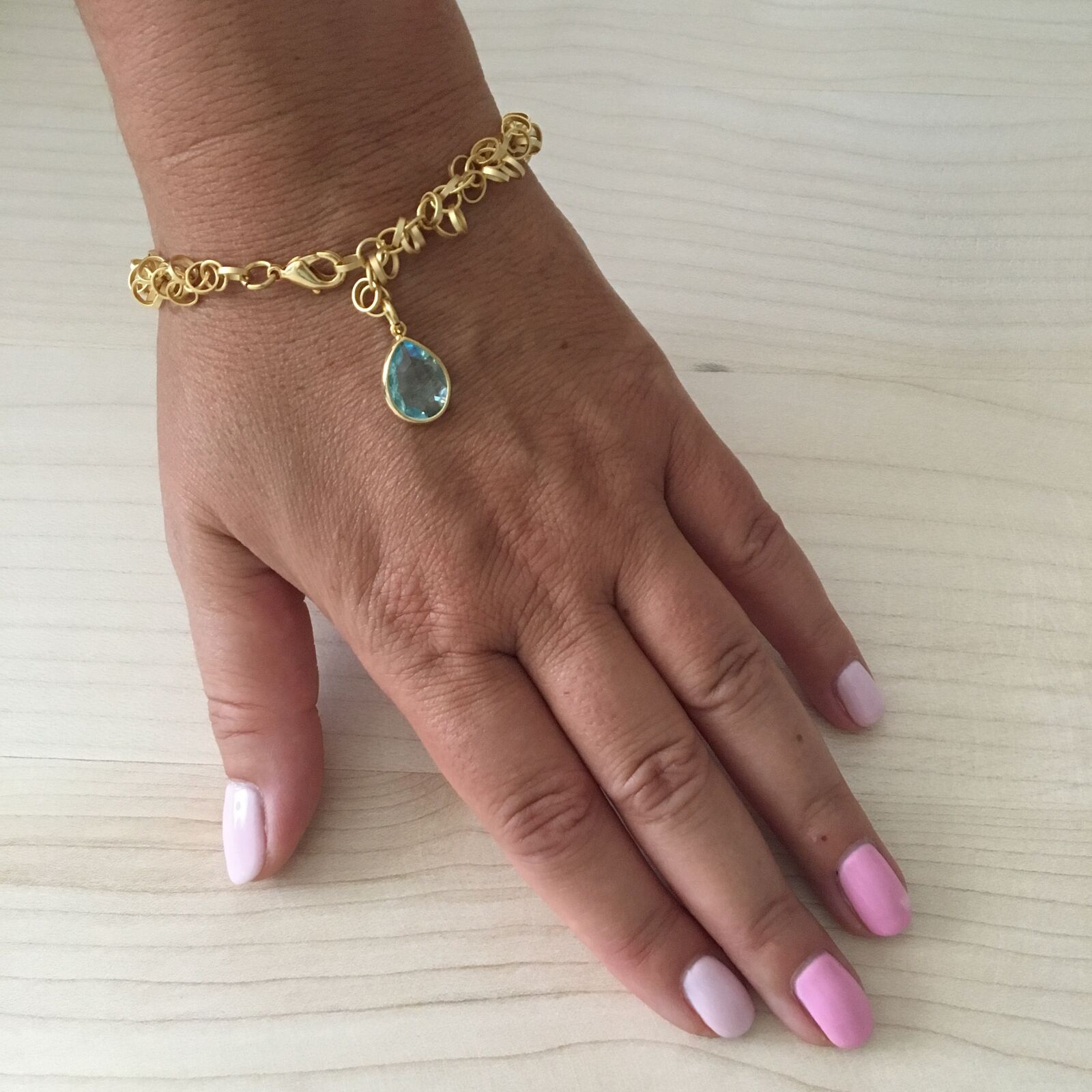 iPhone 6s back camera 4.15mm f/2.2 sample photo. Bracelet, crystal, handmade photography