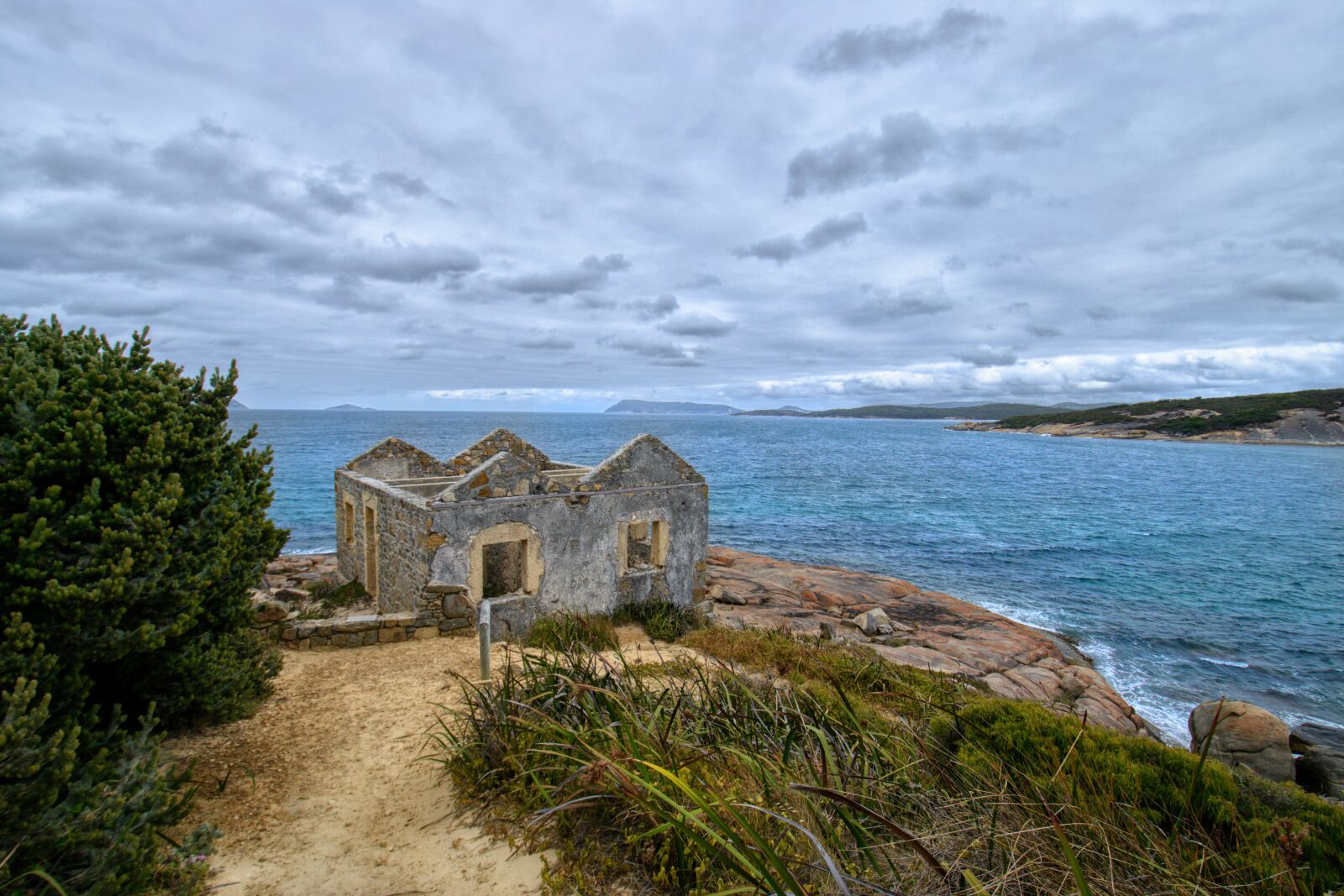 Nikon D3300 sample photo. Ruins, albany, ocean photography