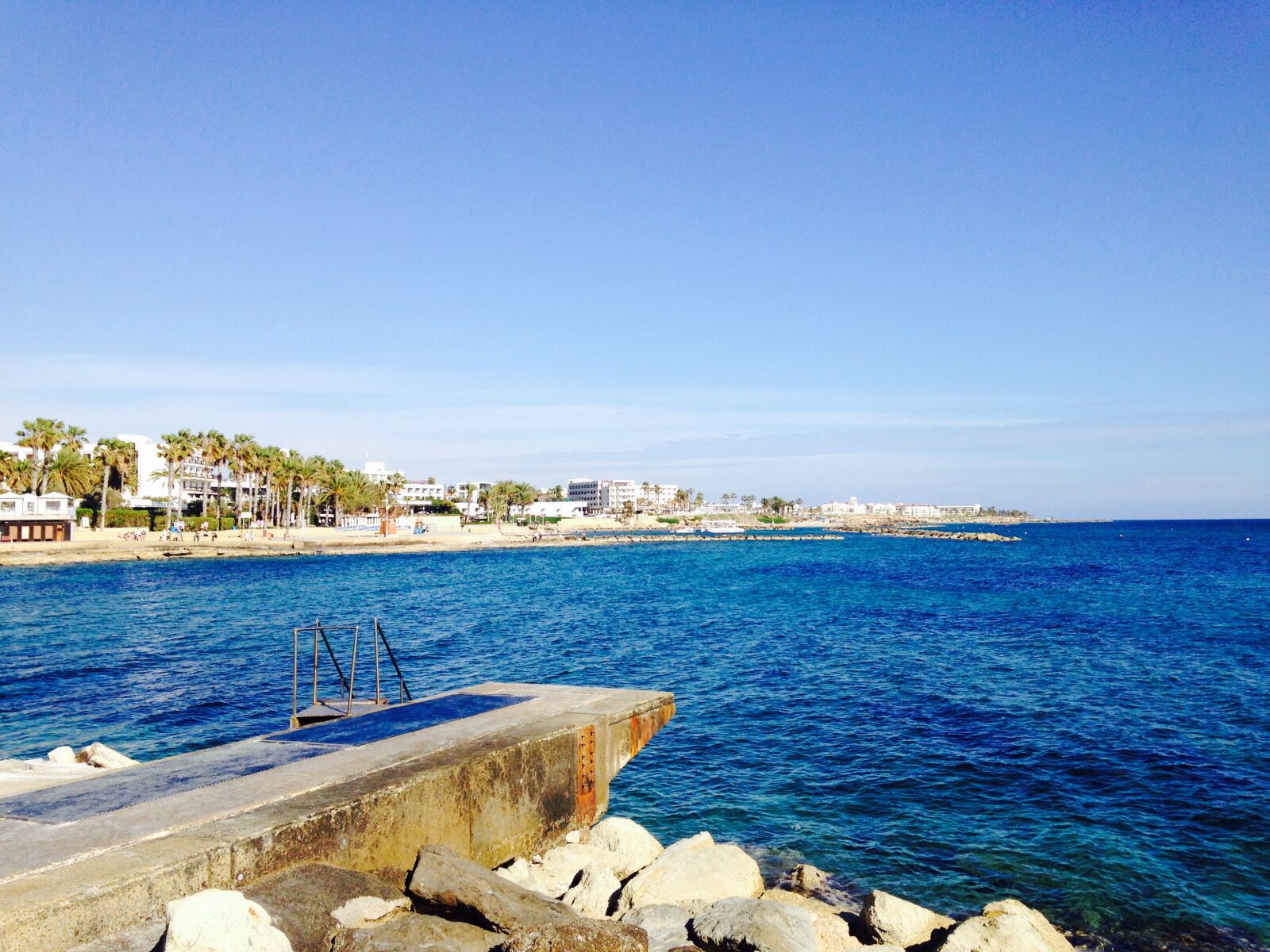 iPhone 5c back camera 4.12mm f/2.4 sample photo. Cyprus, sea, mediterranean photography