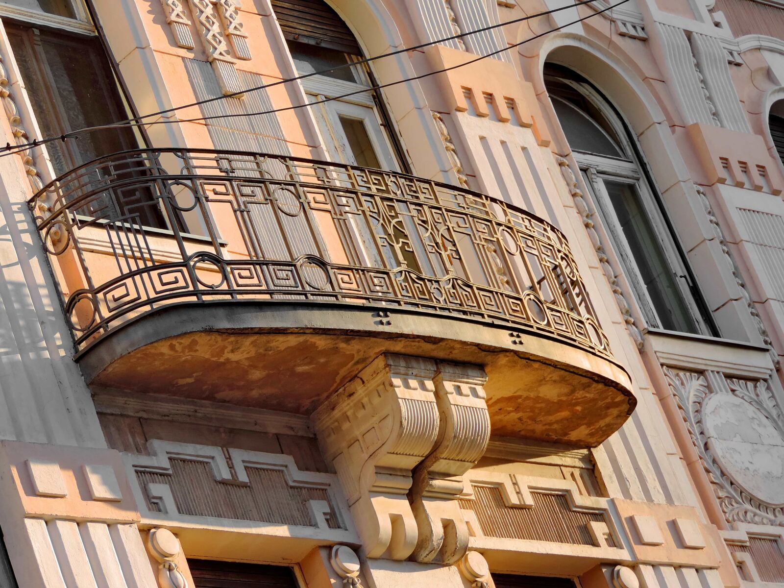 Nikon Coolpix P520 sample photo. Balcony, baroque, cast iron photography