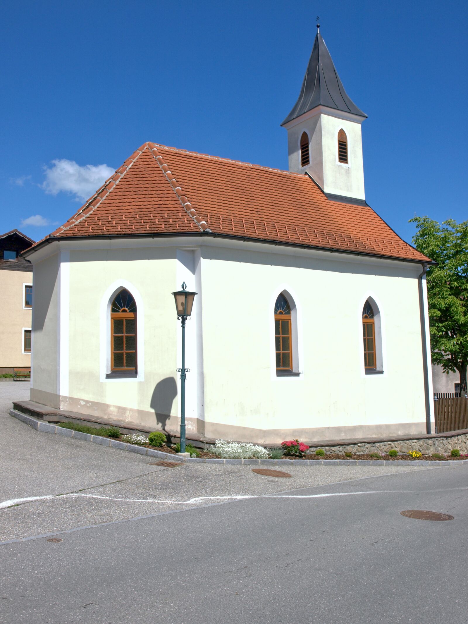 Olympus E-510 (EVOLT E-510) sample photo. Nussendorf, chapel, religious photography