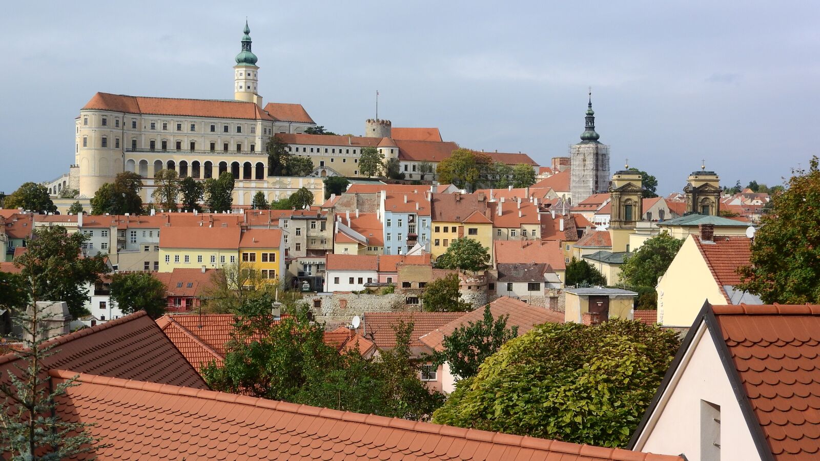 Nikon Coolpix P610 sample photo. Mikulov, mikulov castle, moravia photography
