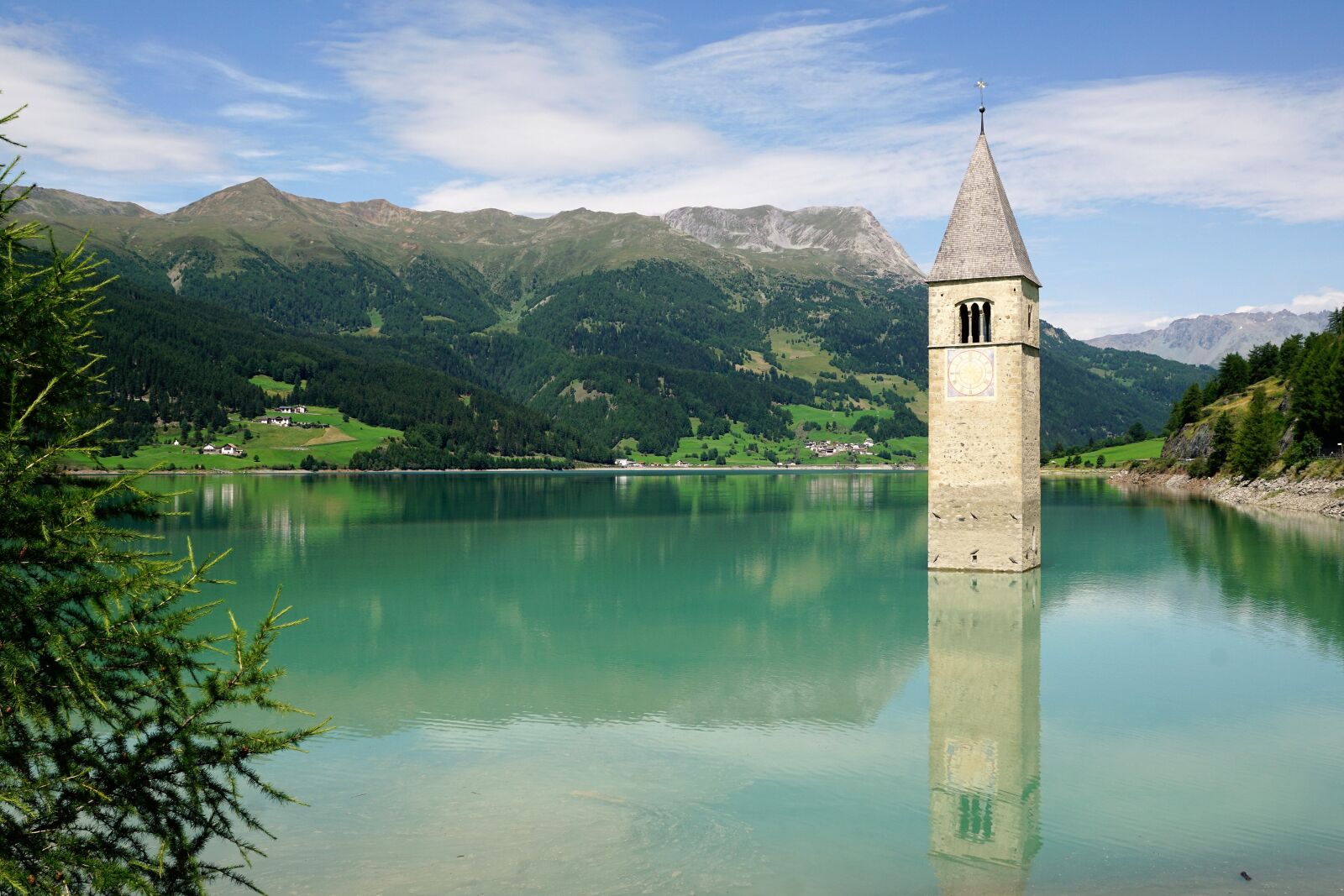 Sony ILCA-77M2 + Sony DT 16-50mm F2.8 SSM sample photo. Curon venosta, resia lake photography