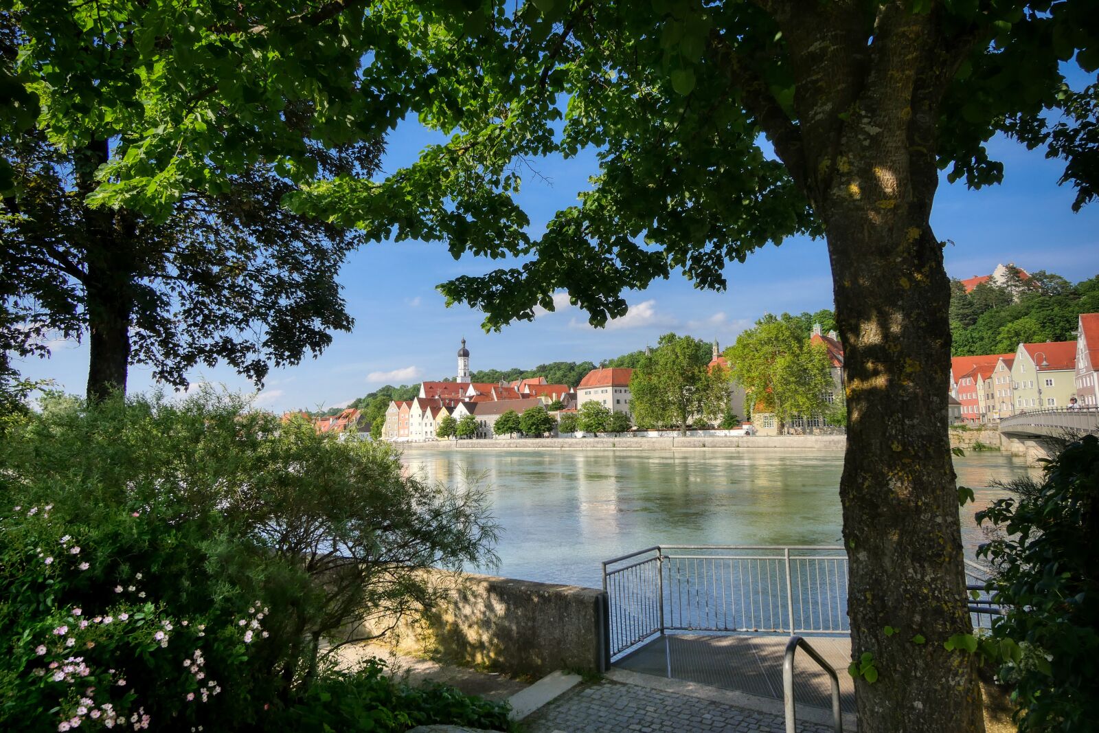 Panasonic Lumix DMC-GX8 sample photo. Landsberg, lech, river photography