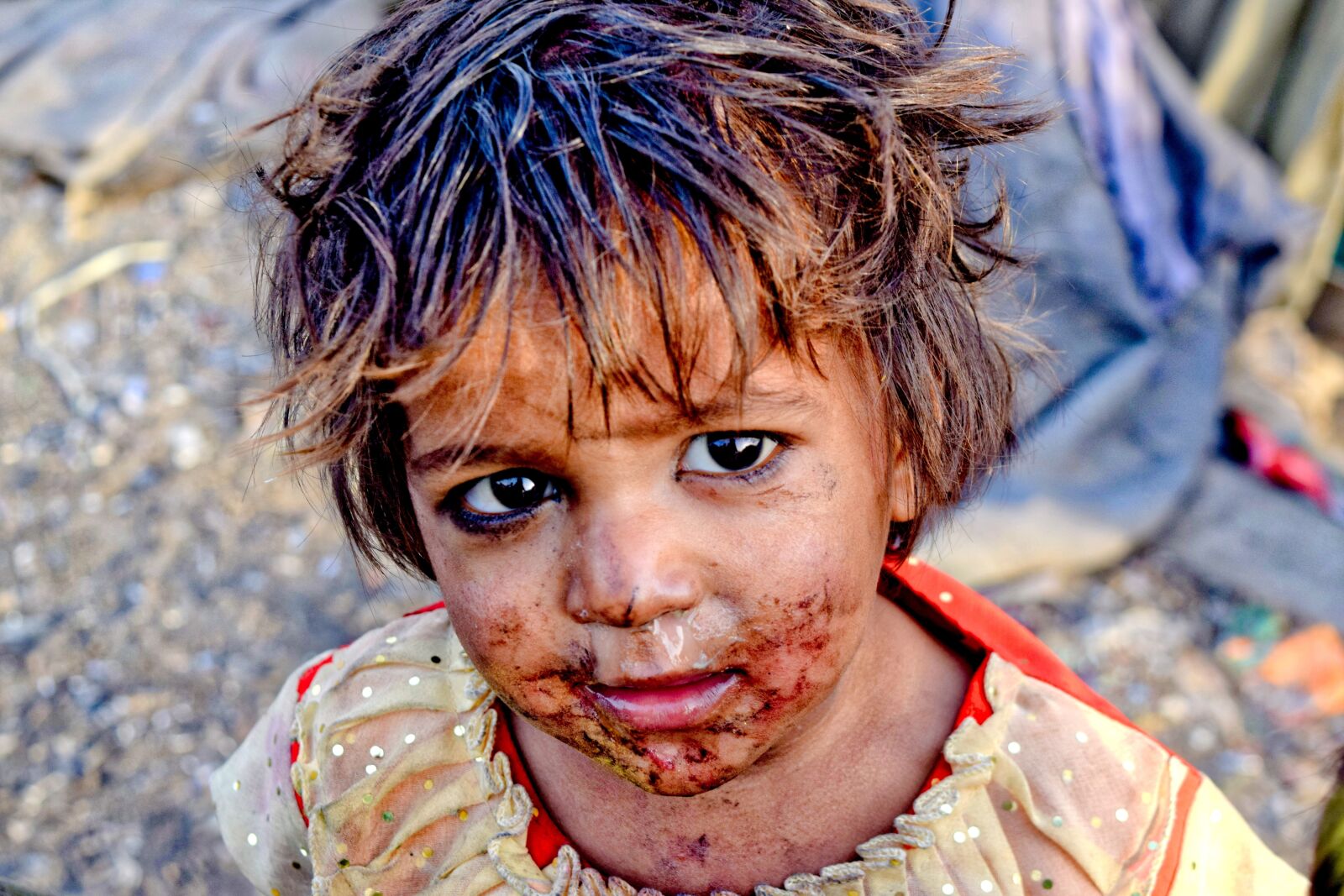 Nikon D3300 sample photo. Slums, india, poor photography