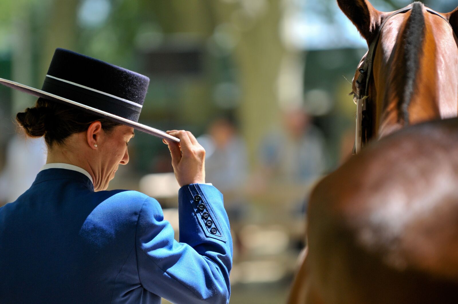 Nikon D300 sample photo. Horse, contest, horseback riding photography