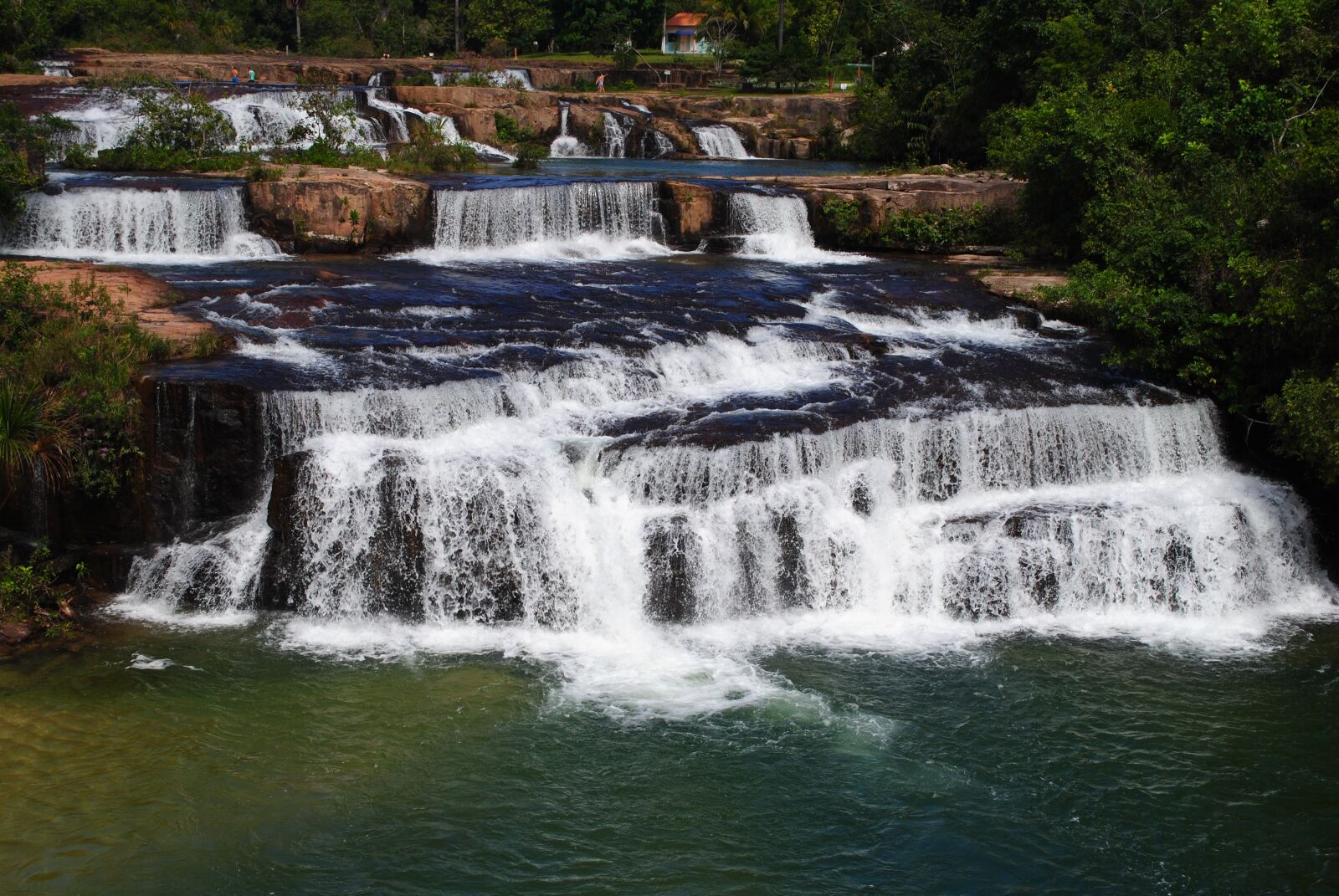 Nikon D3000 sample photo. Landscape, falls, crystal clear photography