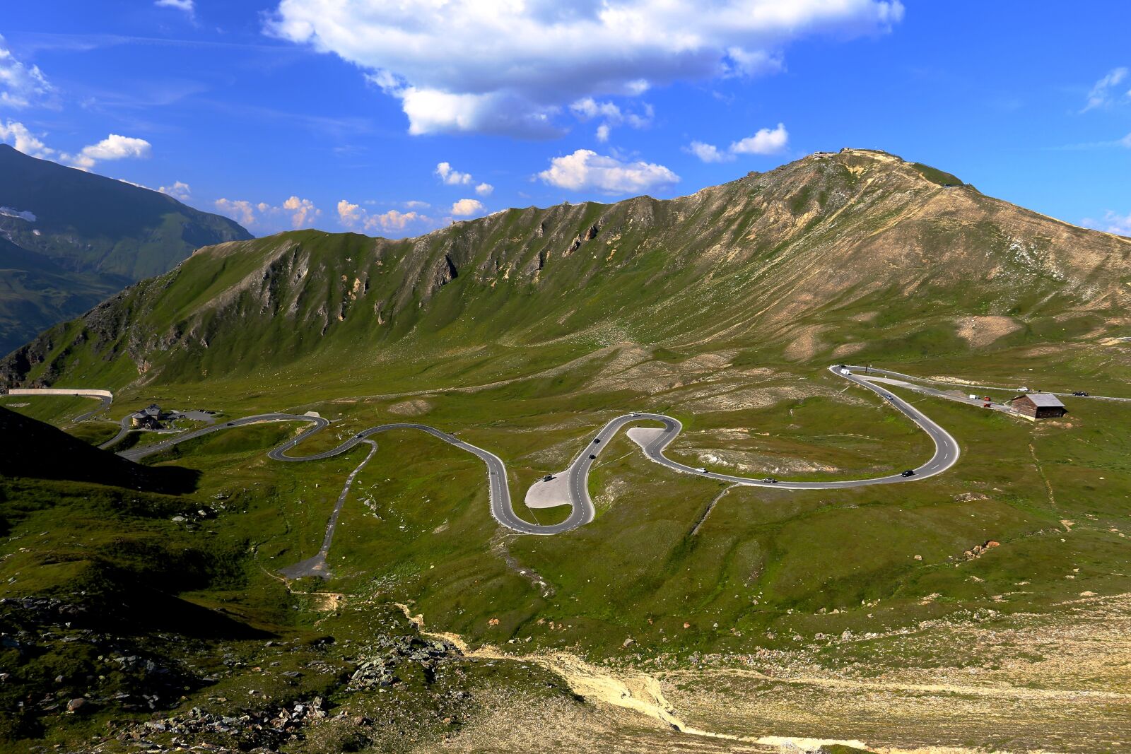 Canon EOS 6D + Canon EF 17-40mm F4L USM sample photo. Mountain road, grossglockner, alps photography