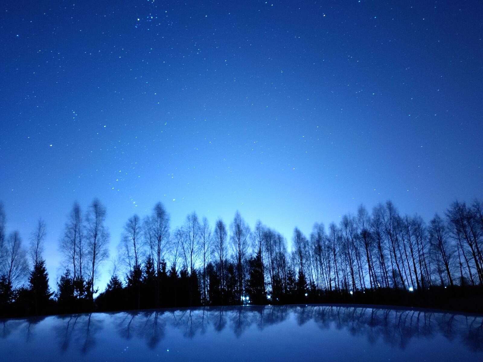 Xiaomi Mi 9T sample photo. Sky, forest, water photography