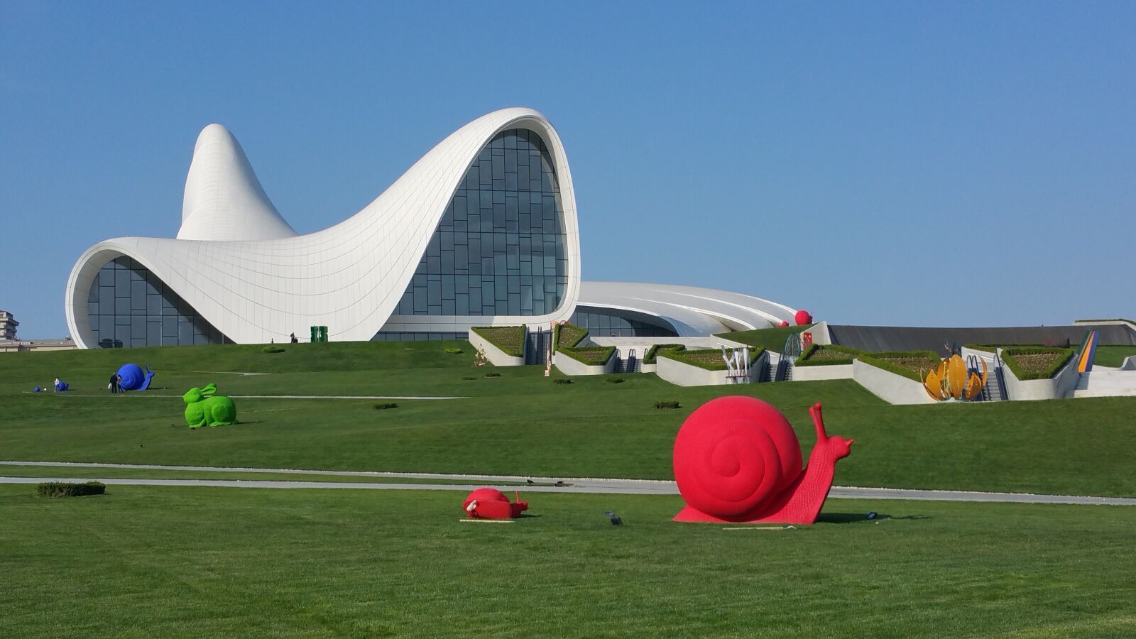 Samsung Galaxy Note4 sample photo. Baku, azerbaijan, haliyev center photography