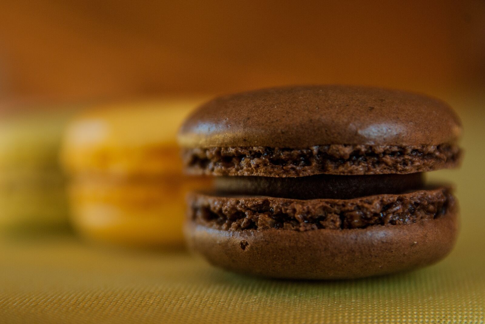 Pentax K10D sample photo. Macaroons, cakes, pastry photography