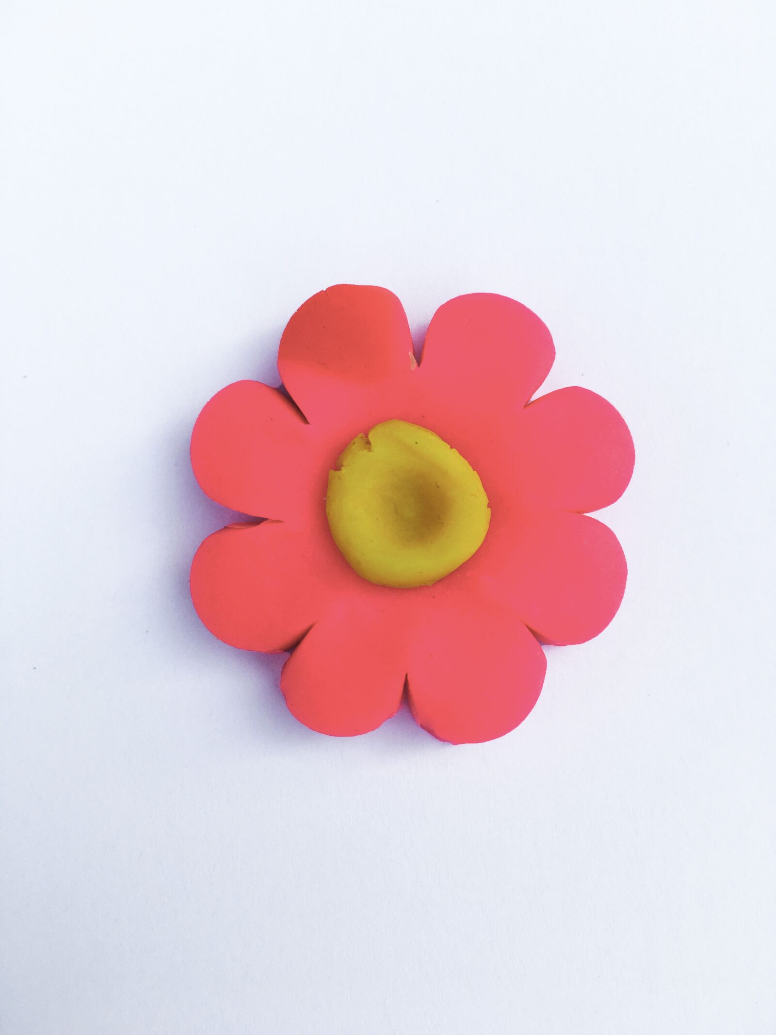 iPhone 6s Plus back camera 4.15mm f/2.2 sample photo. Playdoh, flower, childs play photography