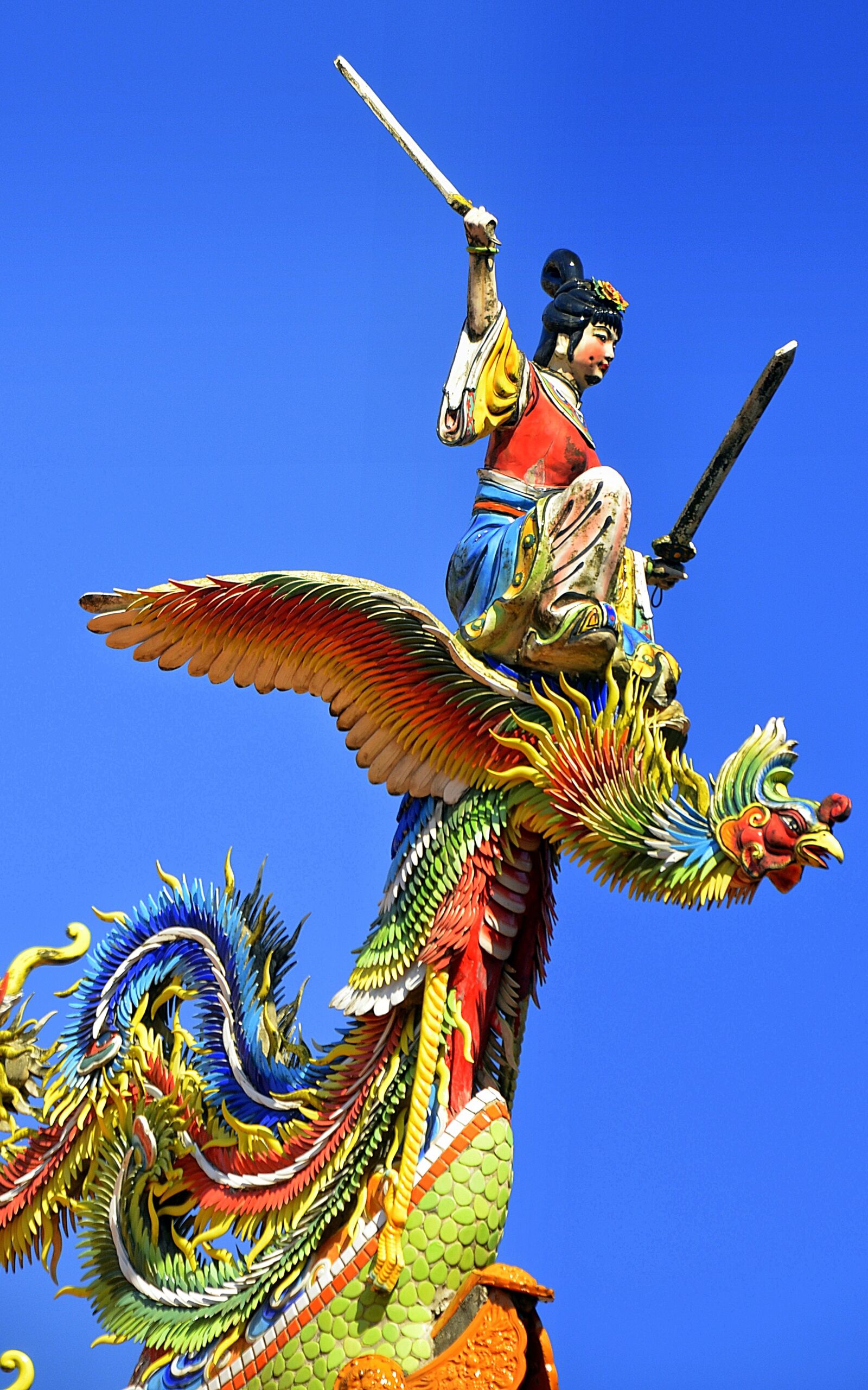 Nikon D5100 sample photo. Chinese, taiwanese, roof decoration photography