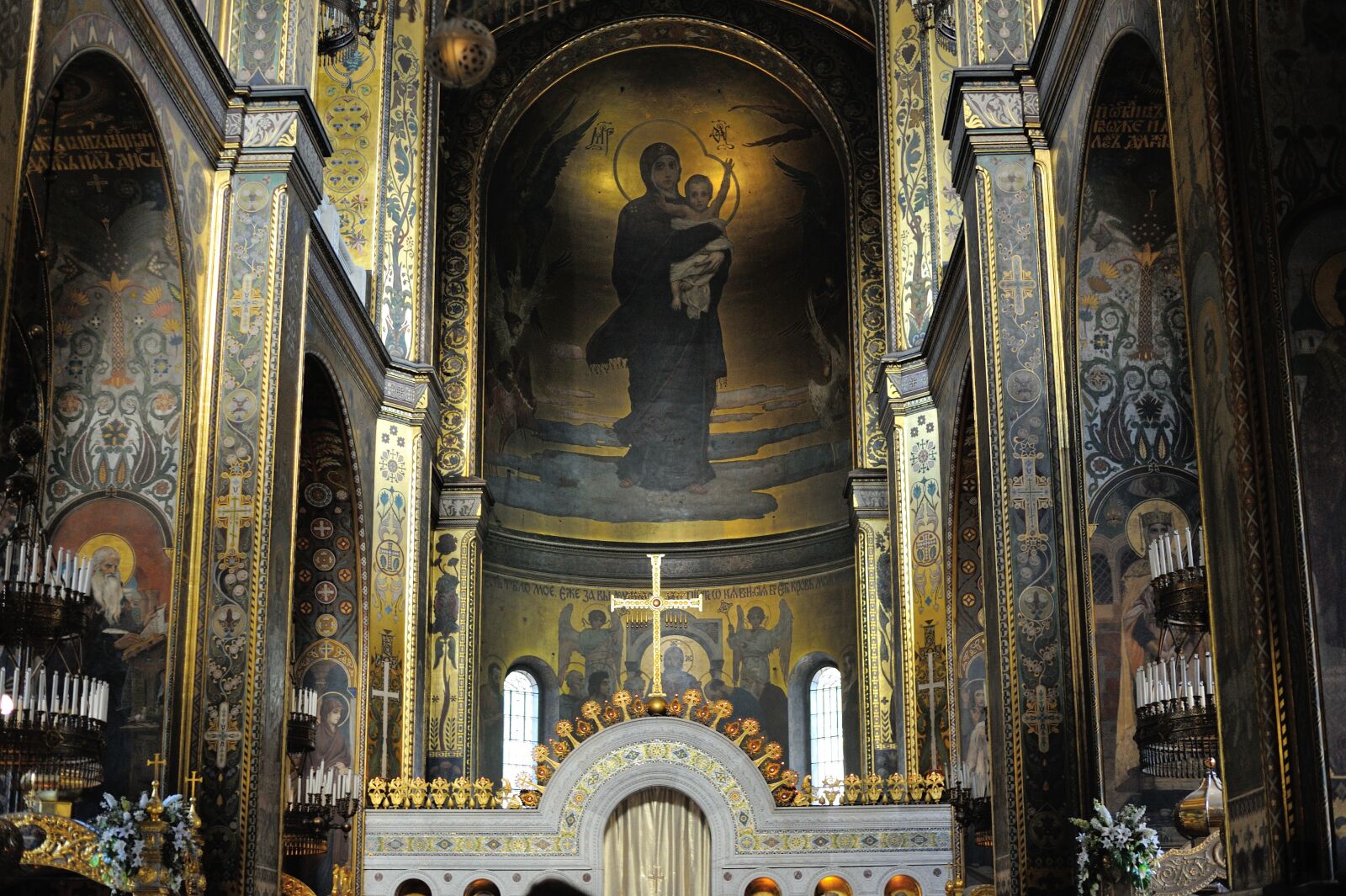 Nikon D700 sample photo. Ukraine, kiev, church photography