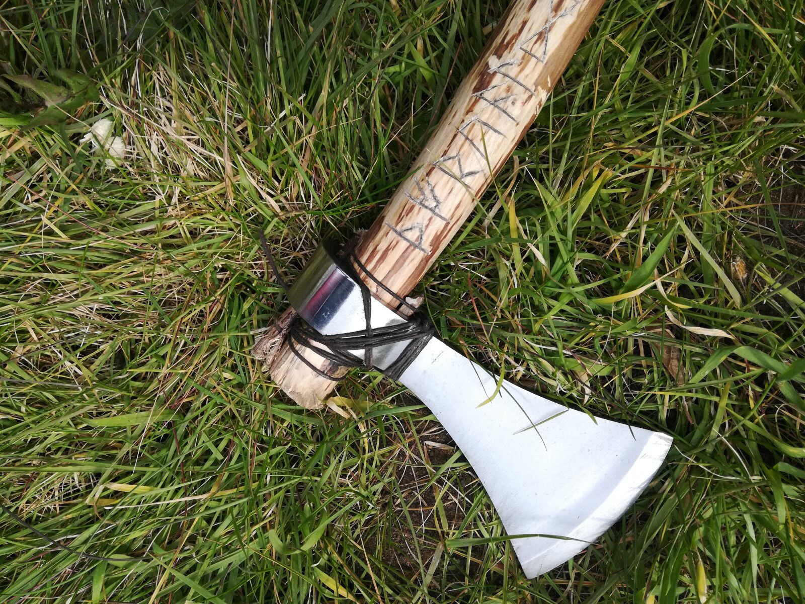 HUAWEI Honor 7X sample photo. Axe, weapon, viking photography