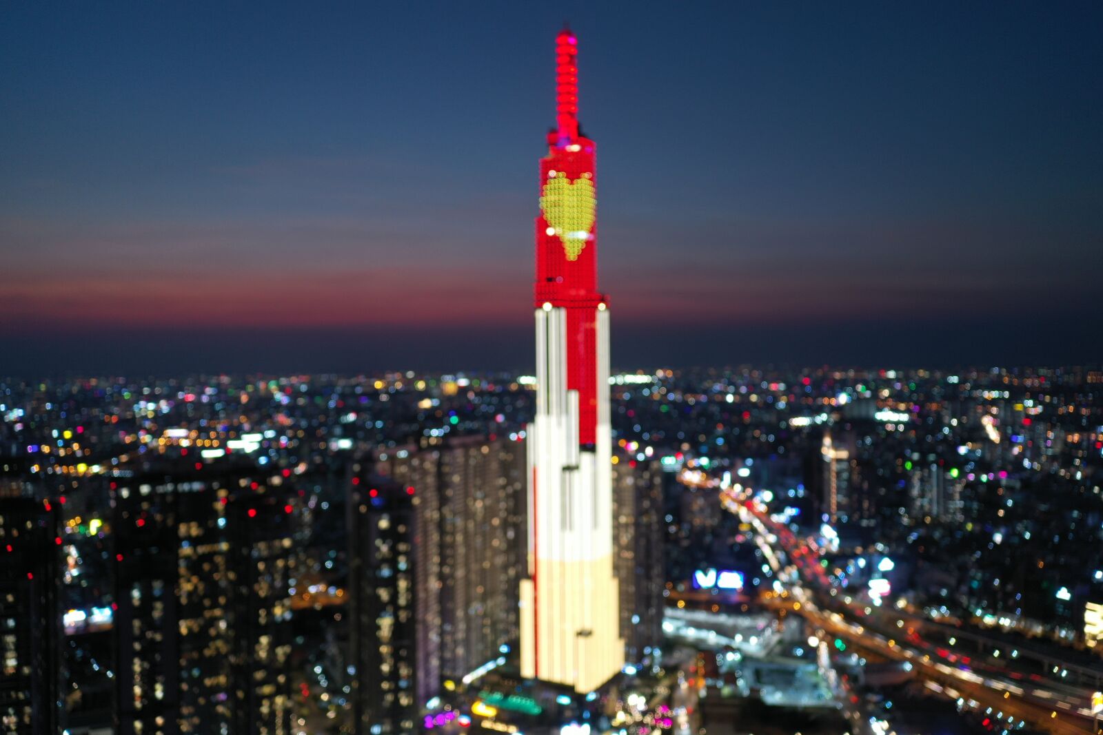 Hasselblad L1D-20c sample photo. Landmark 81, tphcm, vietnam photography