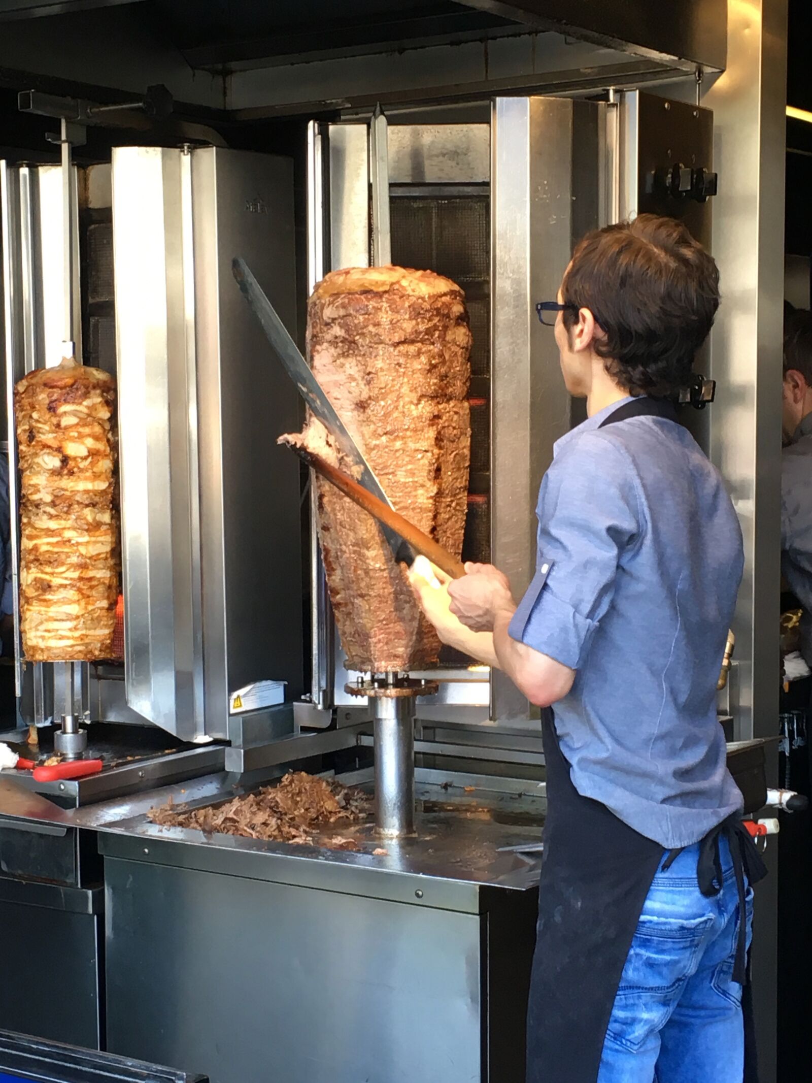 Apple iPhone SE sample photo. Kebab, turkey, street food photography