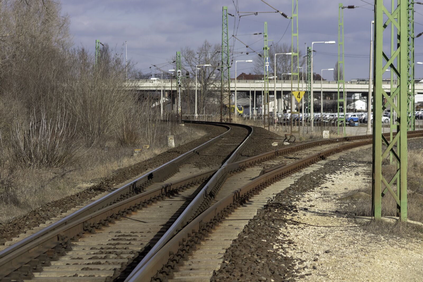 Canon EOS 1300D (EOS Rebel T6 / EOS Kiss X80) sample photo. Rail, tracks, track photography