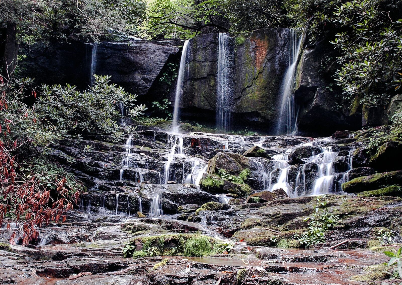 Nikon D70s sample photo. Waterfall, river, water photography
