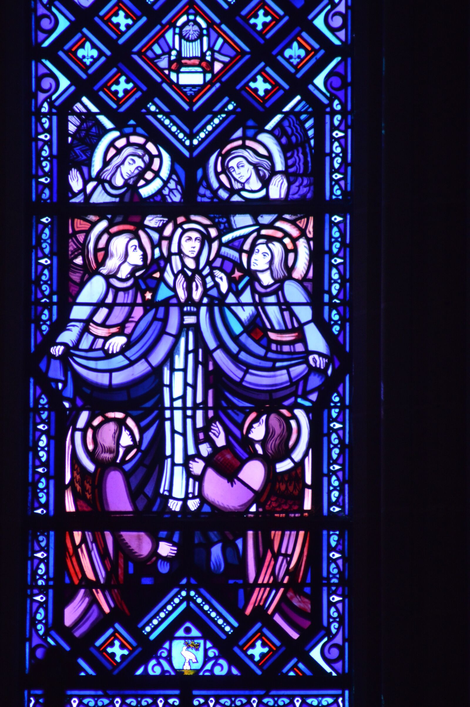 Nikon D3200 sample photo. Stained glass, window, church photography