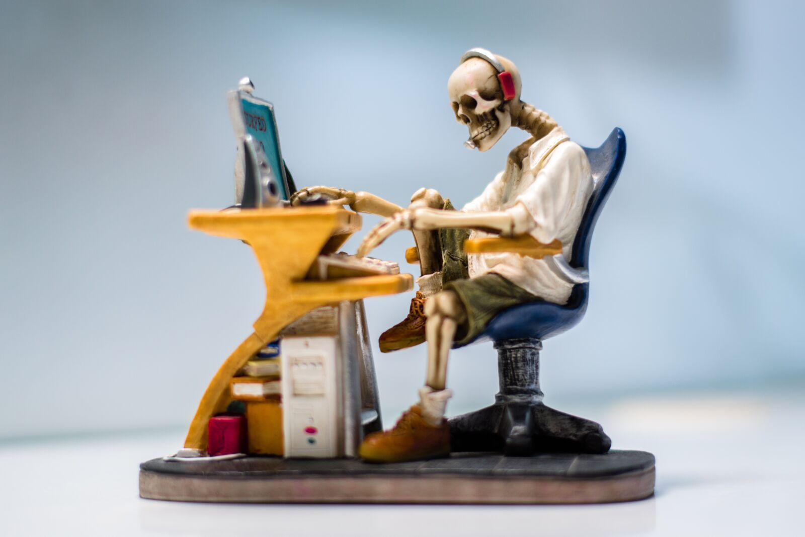 Nikon D5500 sample photo. Internet, skull, web photography
