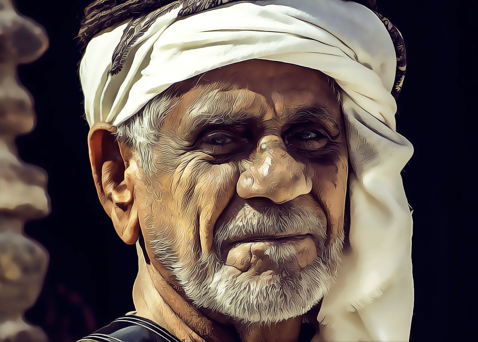 Nikon D810 sample photo. Arabs, face, orient photography