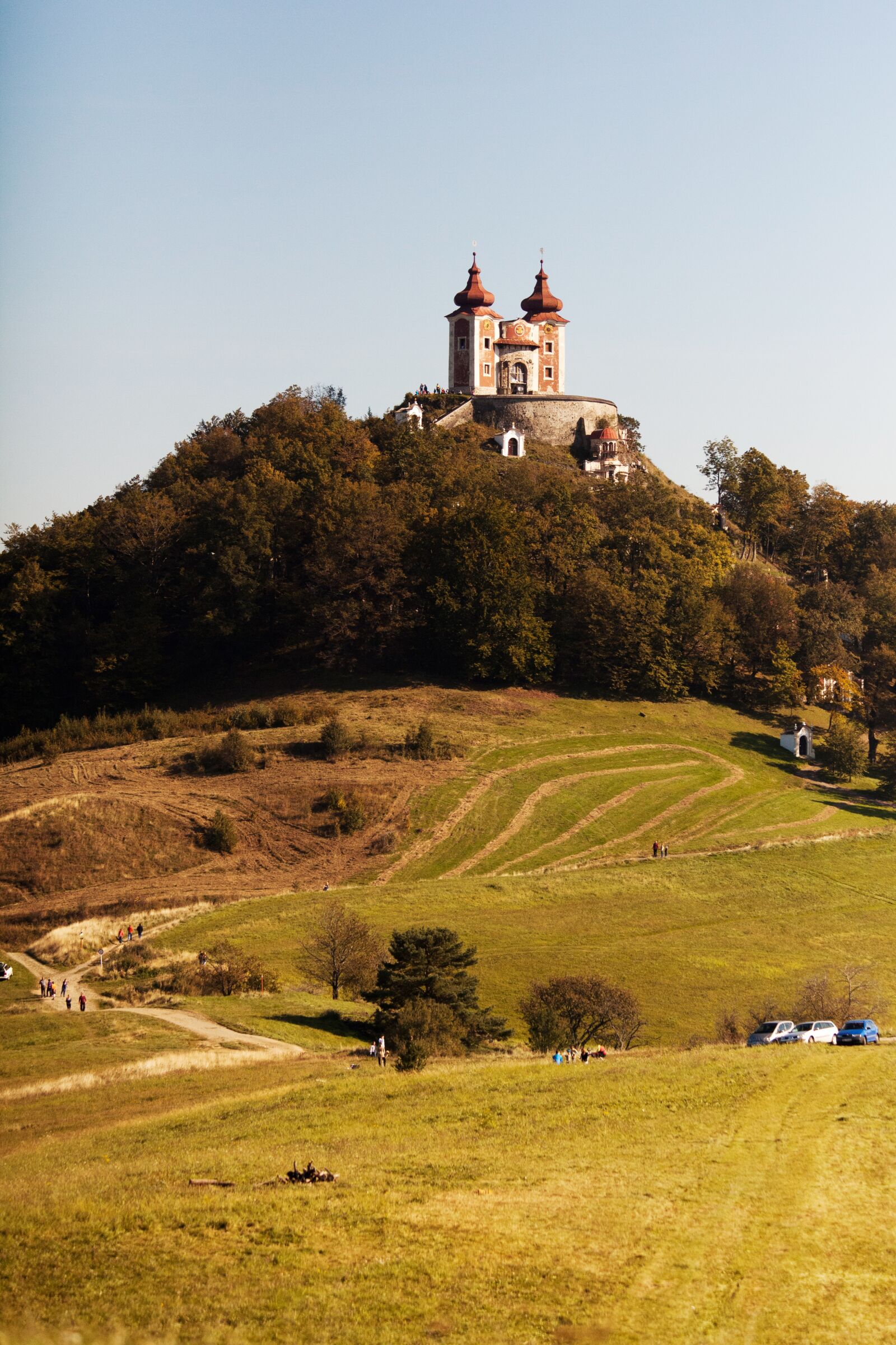 Canon EF 70-300mm F4-5.6 IS USM sample photo. Banská štiavnica, calvary, unesco photography