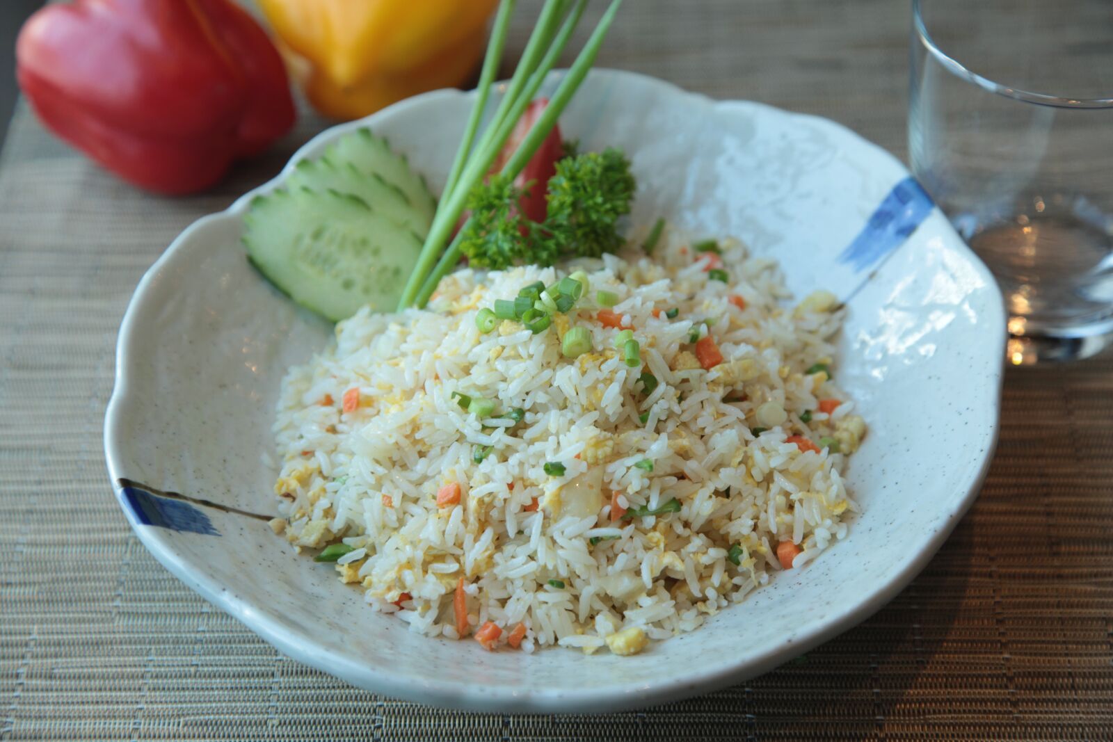 Canon EOS 5D Mark II sample photo. Fried rice, exotic, food photography