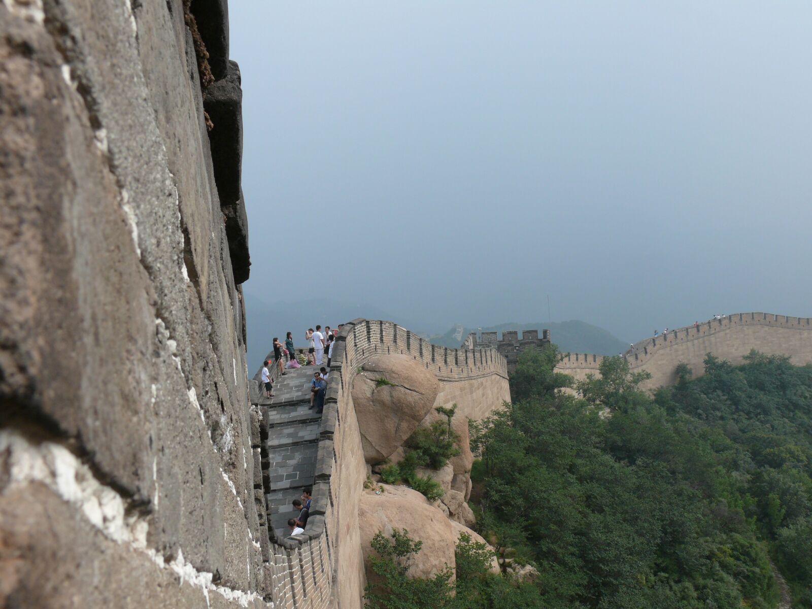 Panasonic DMC-FZ50 sample photo. Great, wall, china photography