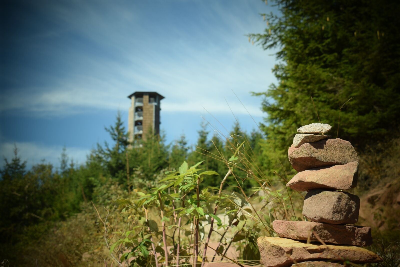 Nikon D3300 sample photo. Tower, nature, stones photography