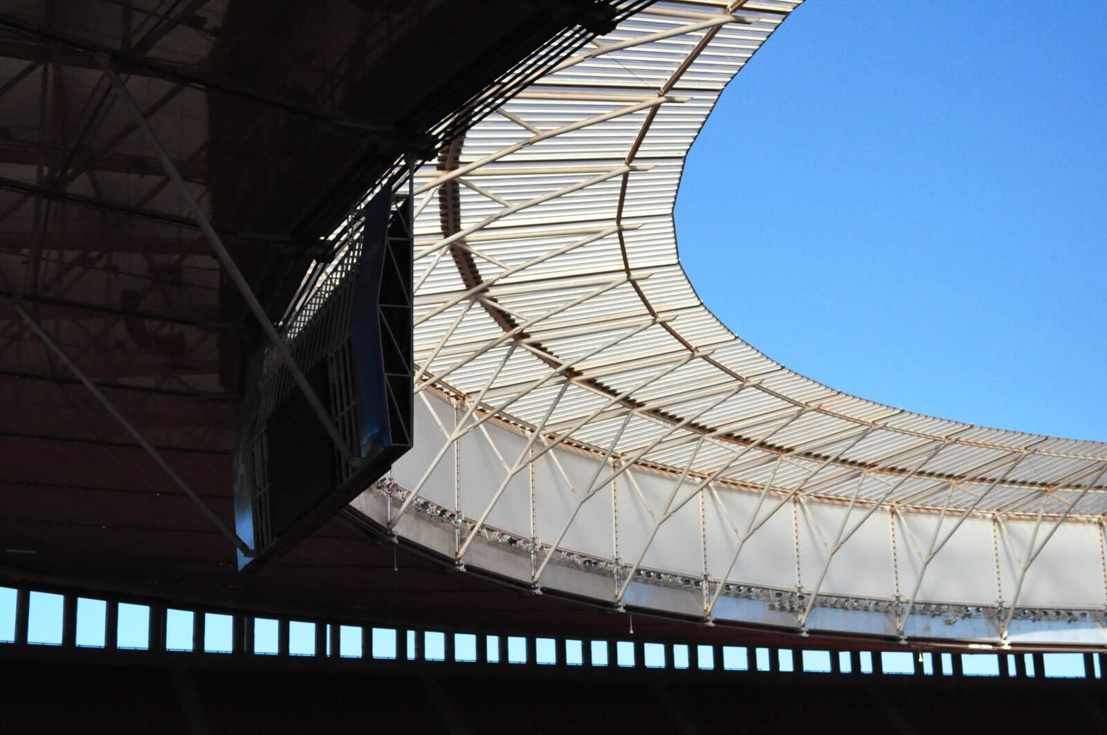 Nikon D90 sample photo. Brazil, garrincha, stadium photography