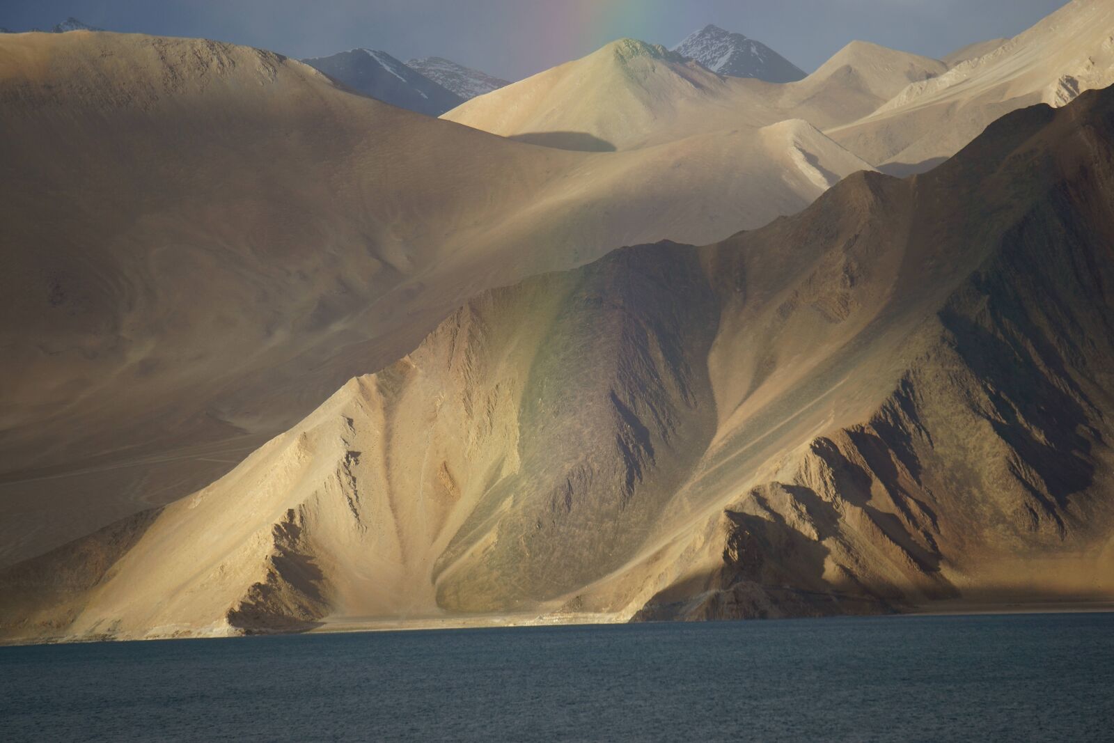 Sony E 55-210mm F4.5-6.3 OSS sample photo. Rainbow, mountain, kashmir photography