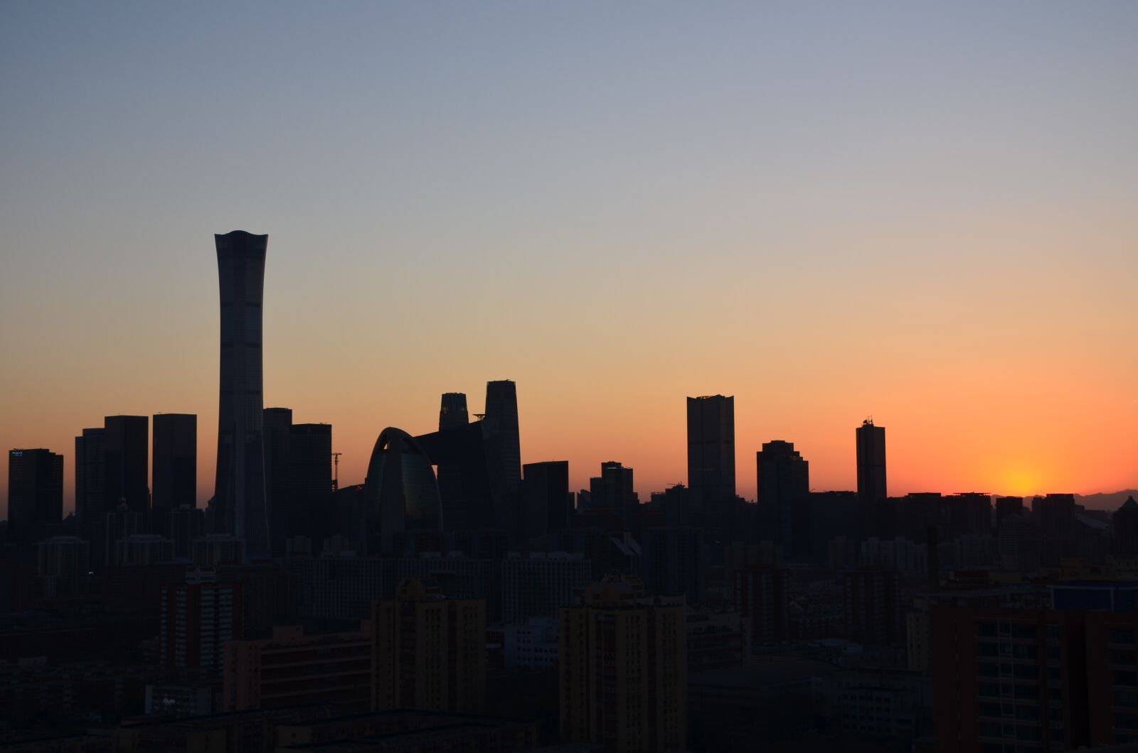 Nikon D5100 sample photo. Beijing, skyline, night photography