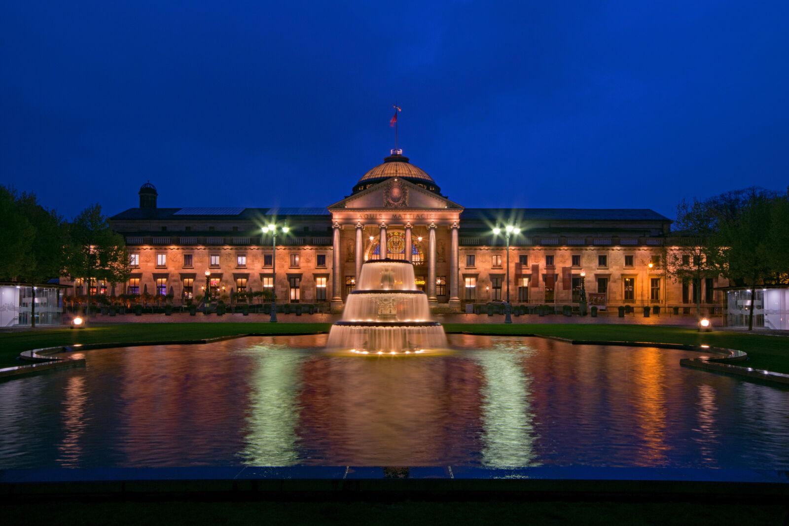 Nikon D5300 sample photo. Kurhaus, wiesbaden, hesse photography
