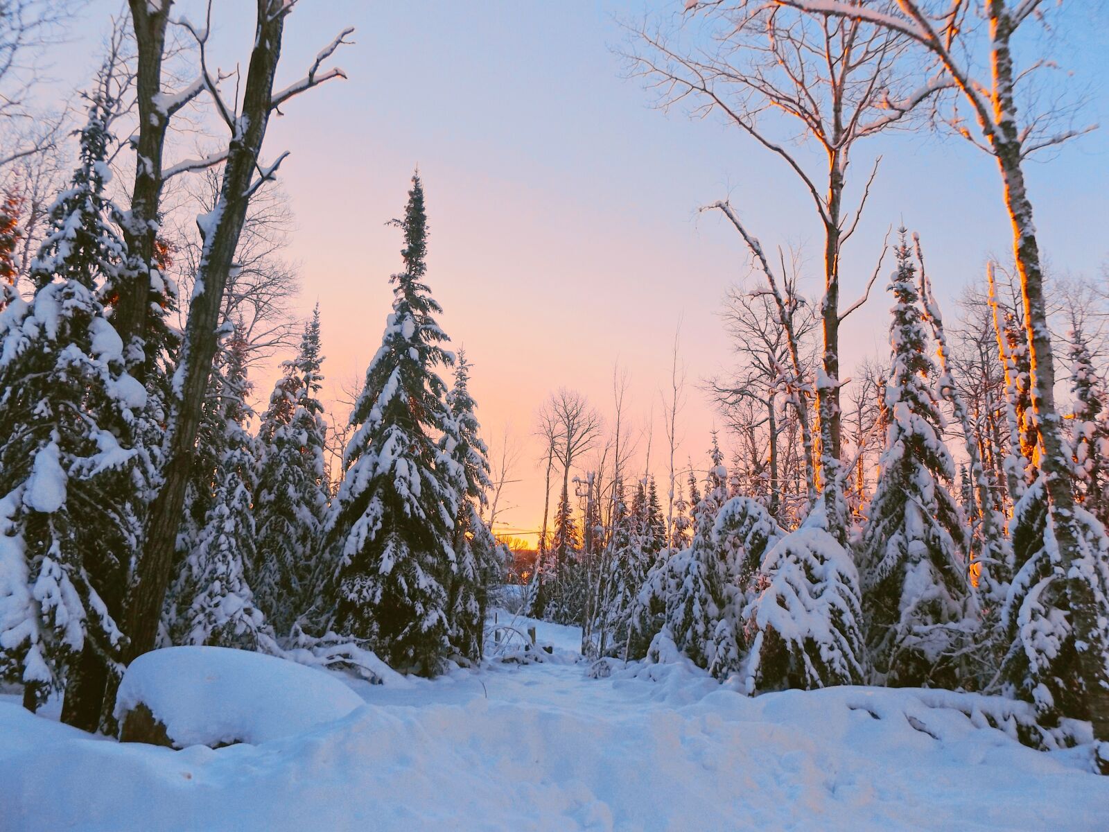 Fujifilm FinePix S8600 sample photo. Dawn, winter, landscape photography