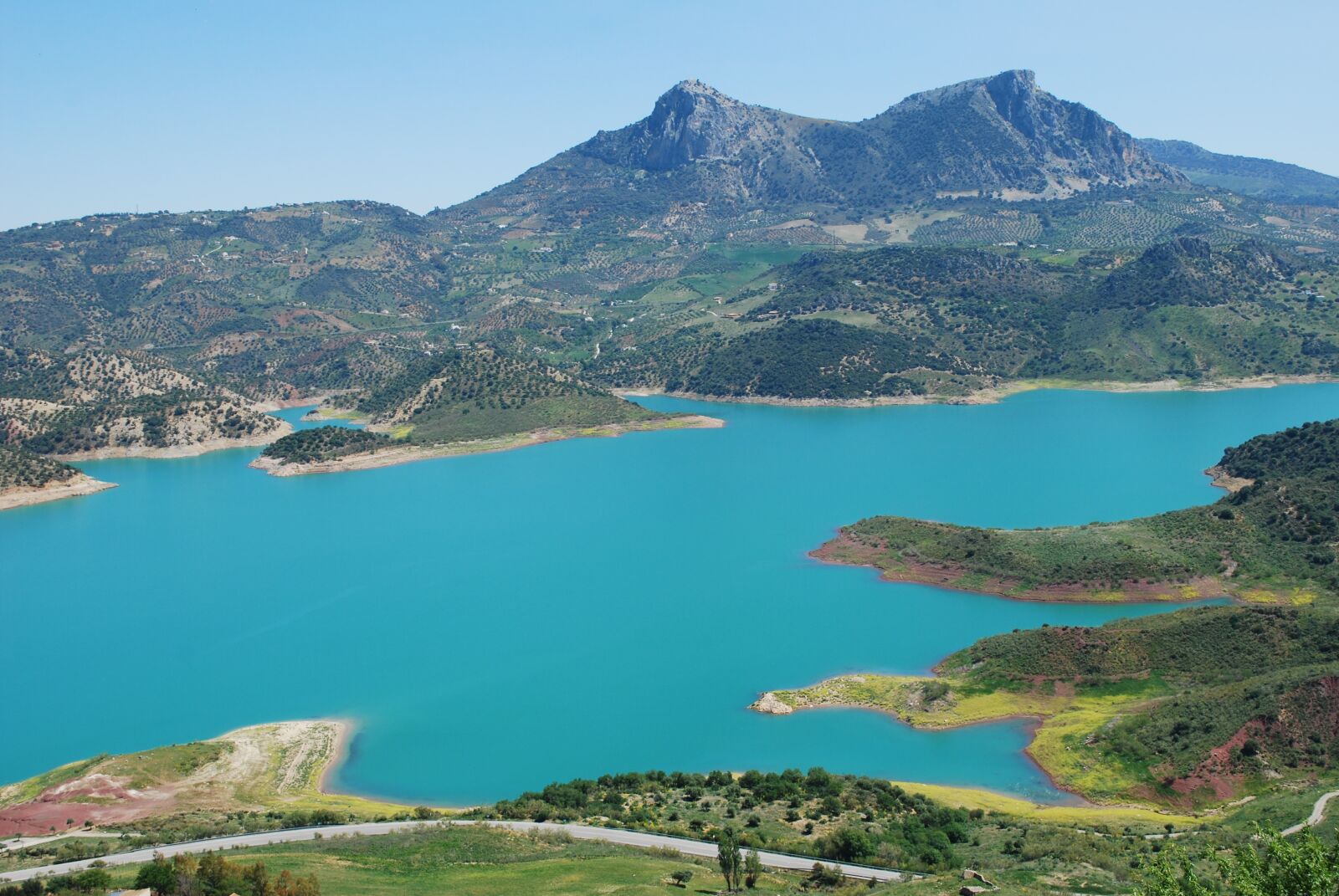 Nikon D60 sample photo. Lake, blue, turquoise photography